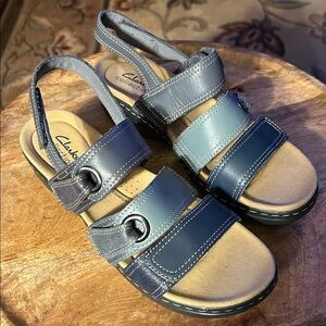 Clarks Women's Sandals in Blue